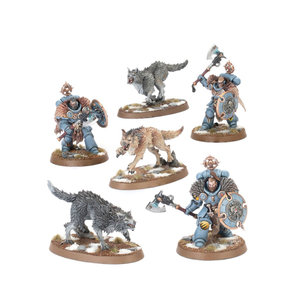 Warhammer®-40.000 - Space Wolves: Wolf Guard Headtakers