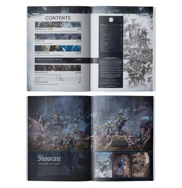 Warhammer®40.000 - Armeeset der Space Wolves (Englische Ausführung)