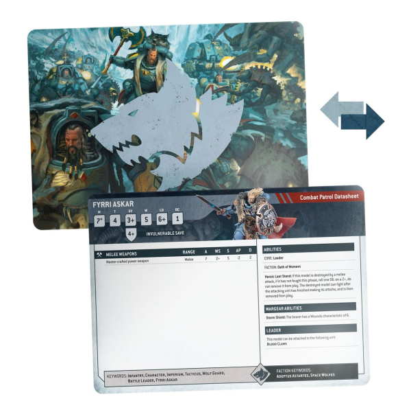 Warhammer®40.000 - Armeeset der Space Wolves (Englische Ausführung)