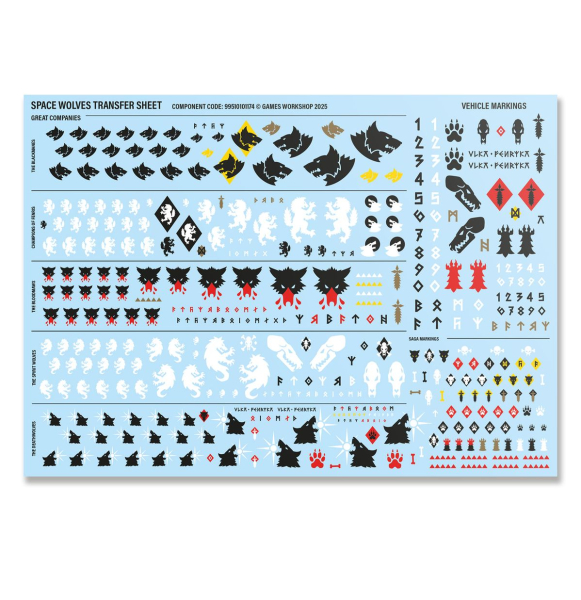 Warhammer®40.000 - Armeeset der Space Wolves (Deutsche Ausführung)