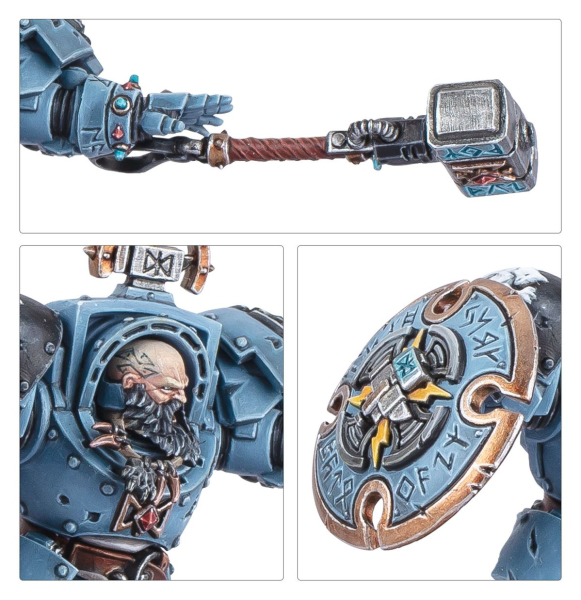 Warhammer®-40.000 - Space Wolves: Arjac Rockfist