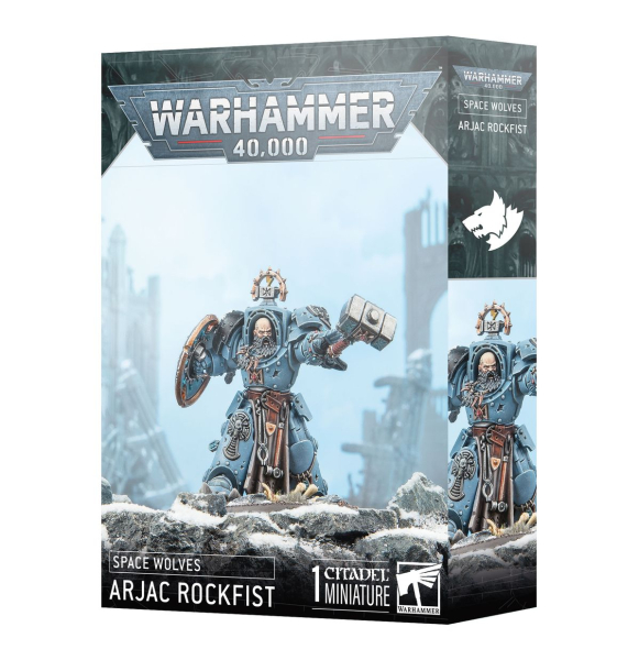 Warhammer®-40.000 - Space Wolves: Arjac Rockfist