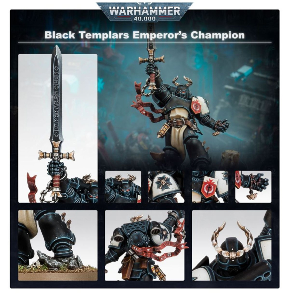 Warhammer®40.000 - Black Templars: Emperor’s Champion