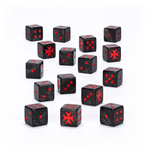 Warhammer®-40.000 - Black Templars Würfelset