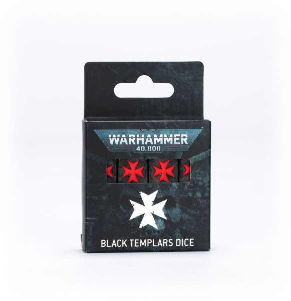 Warhammer®-40.000 - Black Templars Würfelset