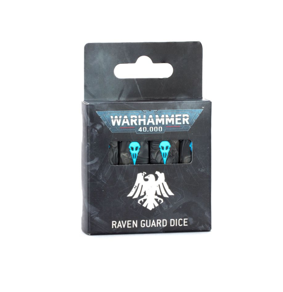 Warhammer®40.000 - Raven Guard Würfelset