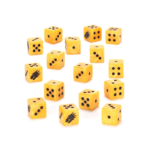 Warhammer®-40.000 - Salamanders Würfel Set