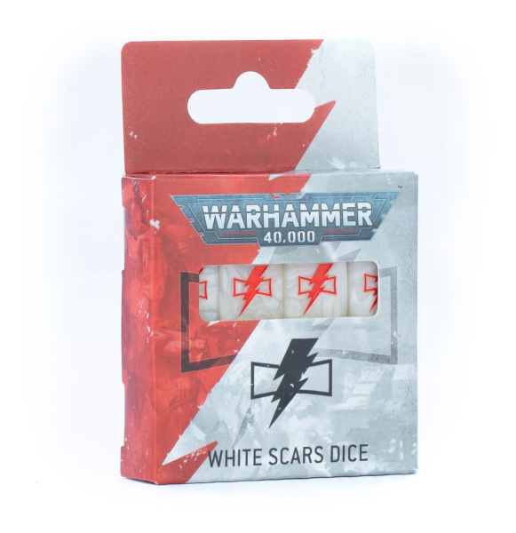 Warhammer®40.000 - White Scars Würfelset