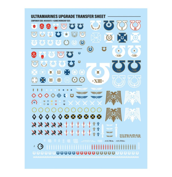 Warhammer®-40.000 - Ultramarines Upgrades & Transfers