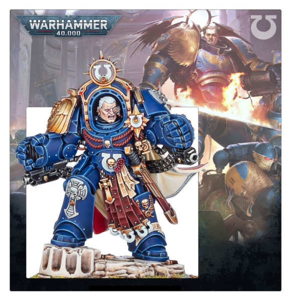 Warhammer®-40.000 - Space Marines: Marneus Calgar in Armour of Antilochus