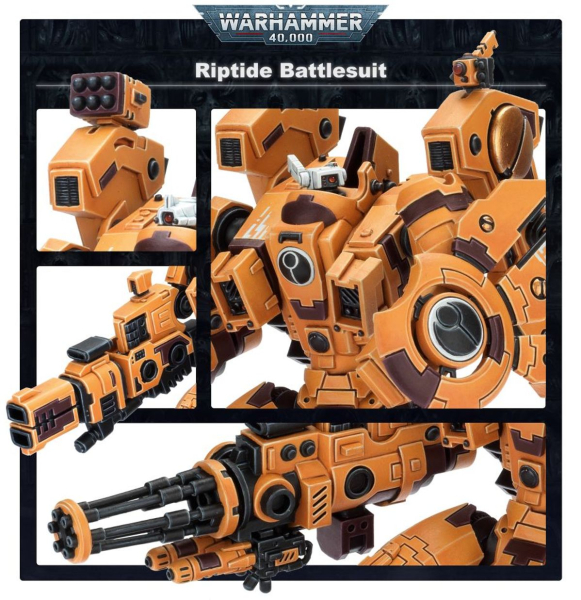 Warhammer®-40.000 - T'au Empire: XV104 Riptide Battlesuit
