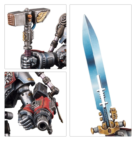 Warhammer®-40.000 - Grey Knights: Grand Master in Nemesis Dreadknight
