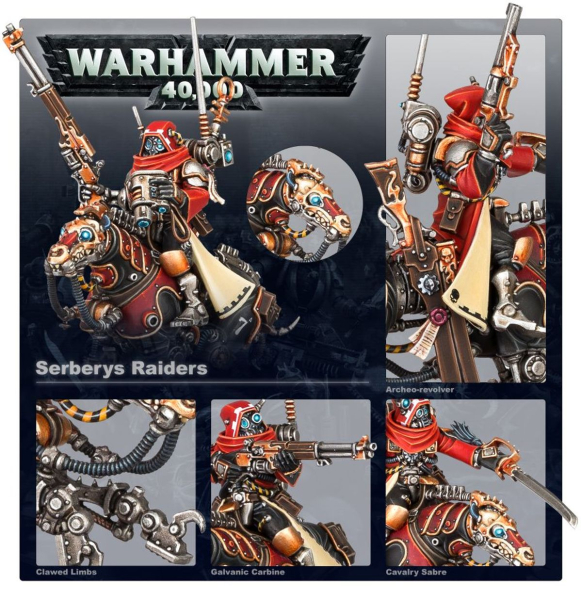 Warhammer®-40.000 - Adeptus Mechanicus: Serberys Raiders