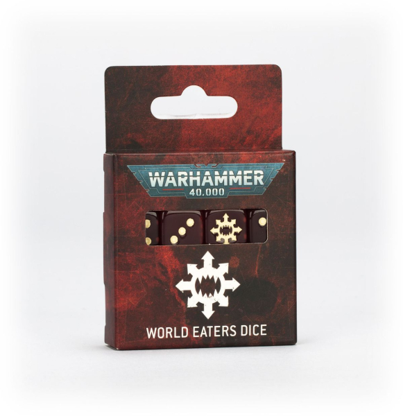 Warhammer®40.000 - Würfelset der World Eaters