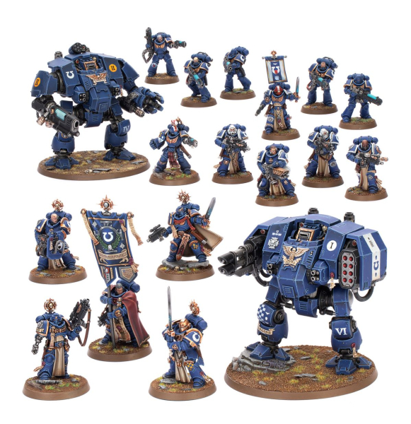 Warhammer®-40.000 - Space Marines Battleforce: Iron Halo Strike Force