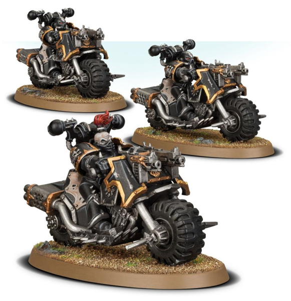 Warhammer®-40.000: CHAOS SPACE MARINES - Chaos Bikers