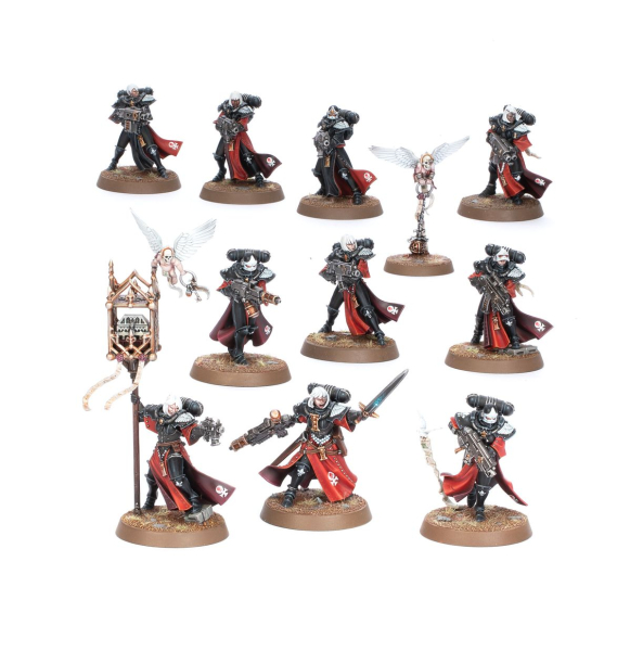 Warhammer®40.000- ADEPTA SORORITAS: SORORITATRUPP - BATTLE SISTERS SQUAD