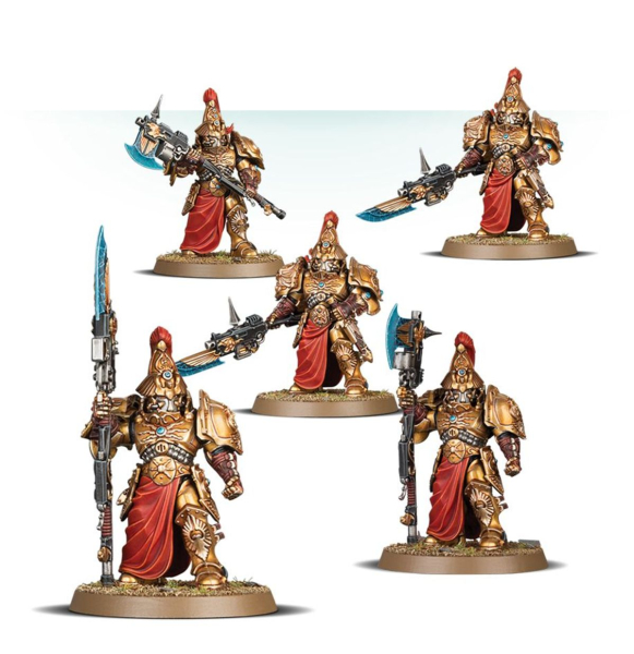 Warhammer®40.000- ADEPTUS CUSTODES: CUSTODIAN WARDENS