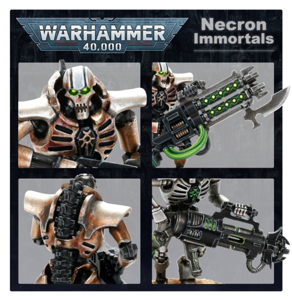 Warhammer®40.000- NECRONS: IMMORTALS - UNSTERBLICHE