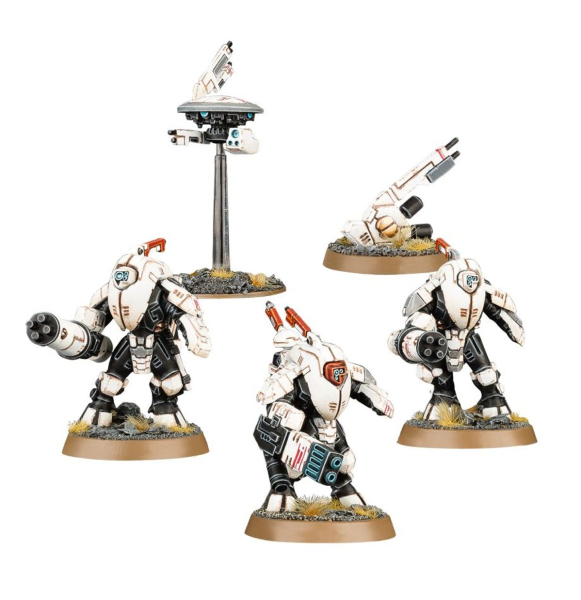 Warhammer®40.000- T´AU EMPIRE: STEALTH BATTLESUITS - GEIST-KAMPFANZÜGE