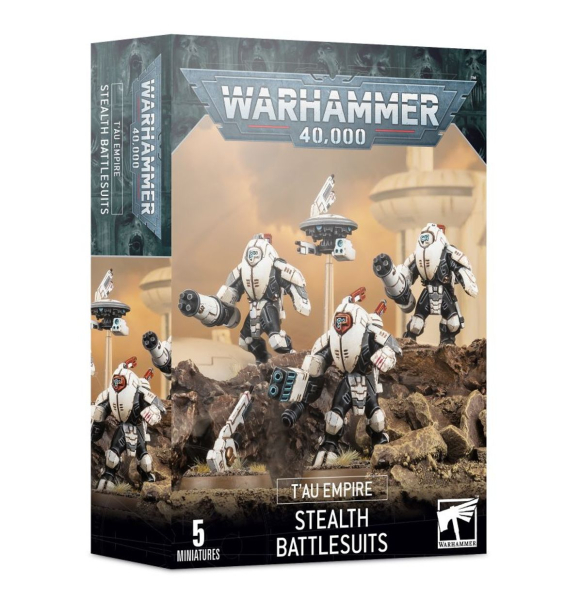 Warhammer®40.000- T´AU EMPIRE: STEALTH BATTLESUITS - GEIST-KAMPFANZÜGE