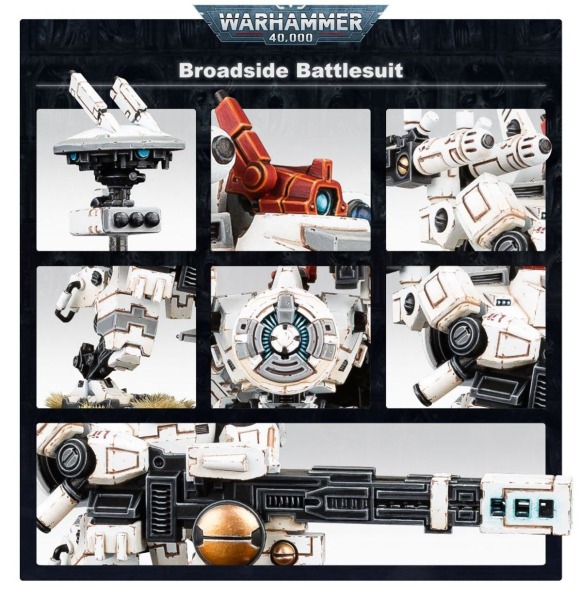 Warhammer®40.000- T´AU EMPIRE: XV88 BROADSIDE BATTLESUIT