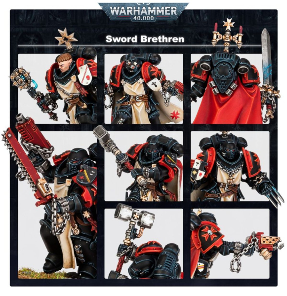 Warhammer®-40.000: BLACK TEMPLARS - Sword Brethren
