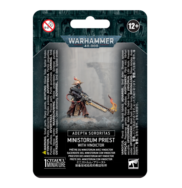 Warhammer 40.000 – Adepta Sororitas: Ministorum Priest with Vindictor