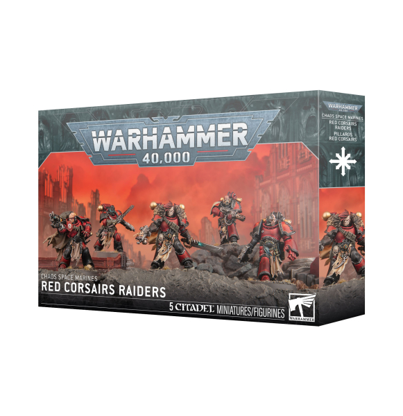 Warhammer®-40.000 - Chaos Space Marines: Red Corsairs Raiders
