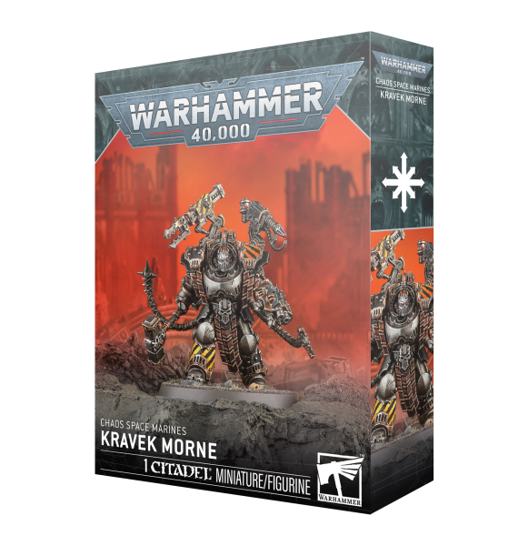 Kravek Morne Chaos Space Marines Warhammer 40K Character