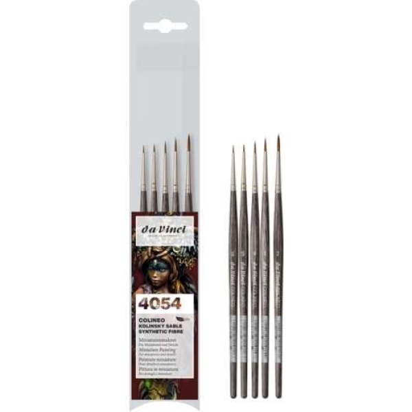 da Vinci - COLINEO Serie 4054 Aquarellpinsel, Miniatur Pinselset