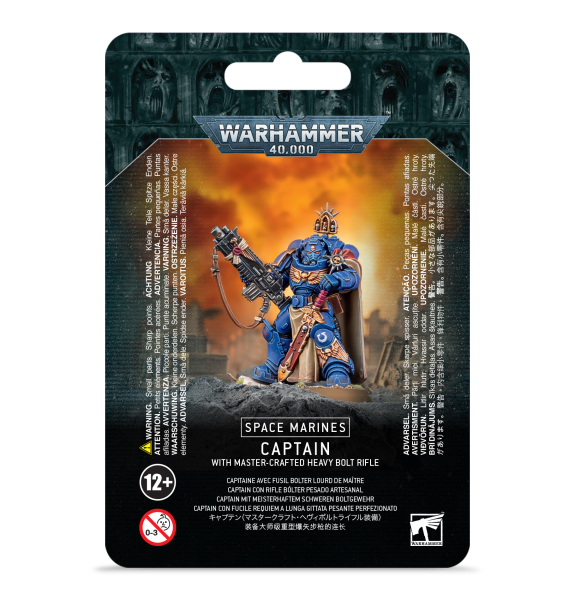 Warhammer 40.000 – Space Marines: Captain with Master-Crafted Bolt Rifle