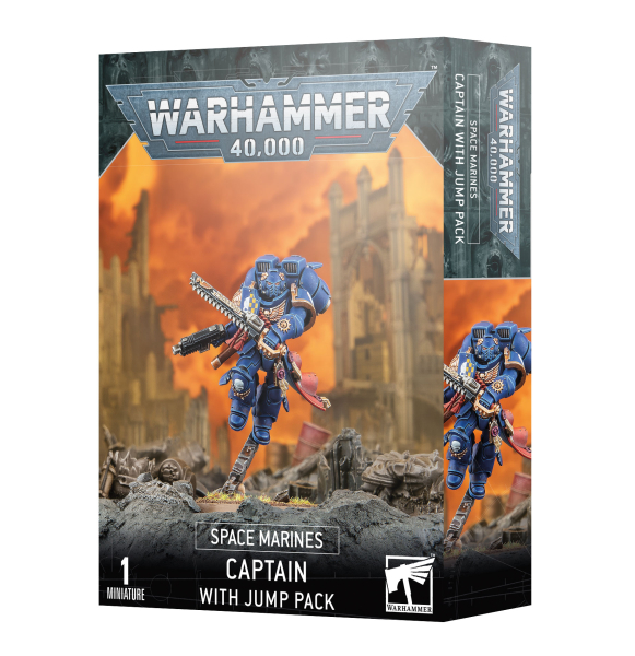 Warhammer 40.000 – Space Marines: Captain with Jump Pack